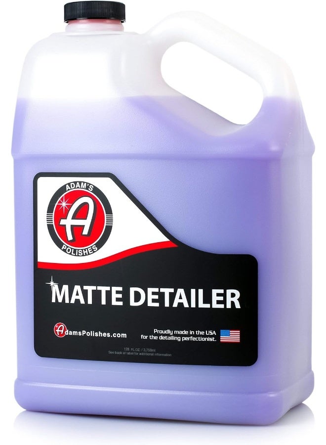 Adam's Polishes Matte Detailer - Specialized Formulation Perfect For Any Matte, Satin, And Gloss Finishes - Does Not Add Any Level Of Shine - Easy To Use, With No Streaking Or Residues (1 Gallon) - Image 1