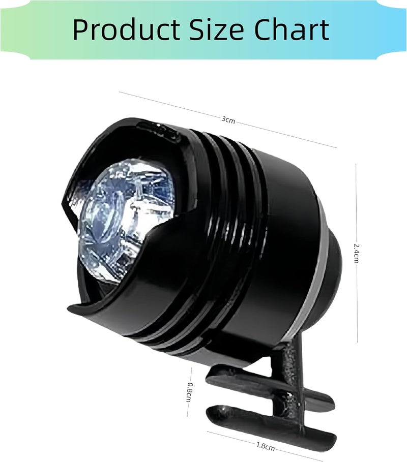 LED Shoe Lights for Crocs - Waterproof Clip-on Charms with Multi-Lighting Modes, 2 Pack - Image 5