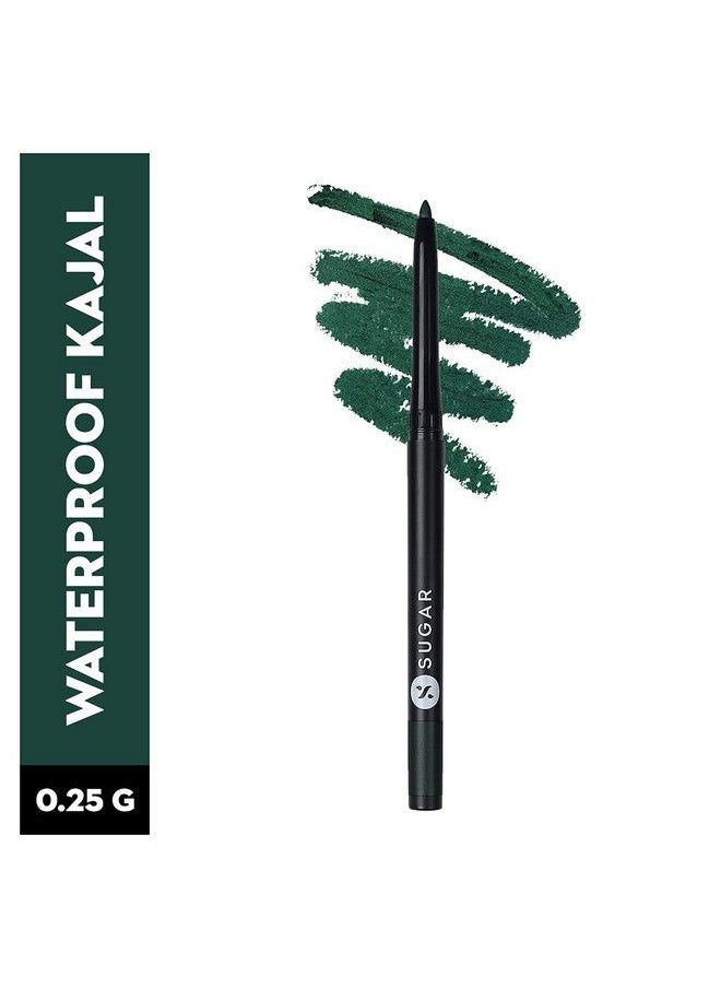 SUGAR Cosmetics Kohl Of Honour Intense Kajal 05 Go Green (Green Kajal) Ultra Creamy Texture Smudge Proof Water Proof Kajal Long Lasting Eye Pencil Lasts Up To 12 Hours  - Image 3