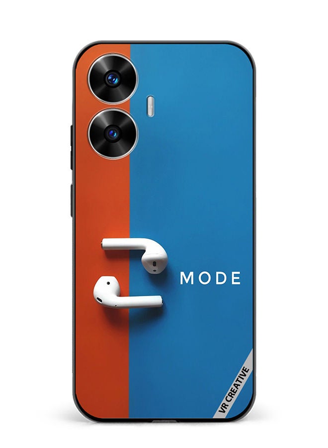 VR CREATIVE Protective Case Cover For Realme C55 Music Design Multicolour - Image 1