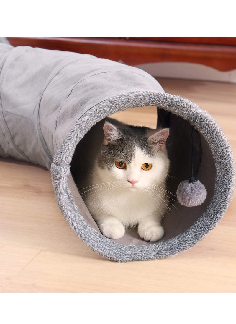 Alissa - Cat Tunnel Collapsible S Shape Cat Play Tube 27cm in Diameter - Image 1