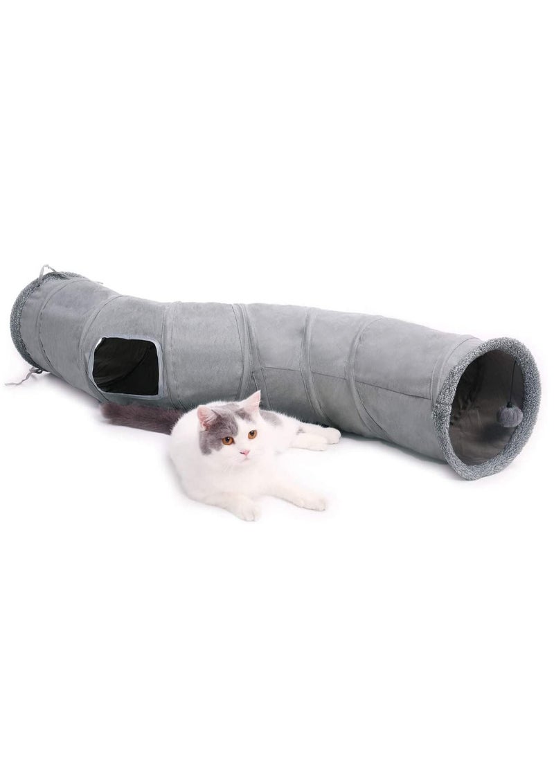 Cat Tunnel Collapsible S Shape Cat Play Tube 27cm in Diameter - pzsku/Z659FD4F2A81AA8C5B0A7Z/45/_/1676288020/af347cd1-8073-433c-98da-c088083d1d5e