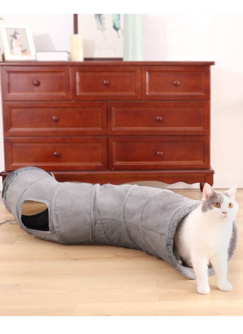 Alissa - Cat Tunnel Collapsible S Shape Cat Play Tube 27cm in Diameter - Image 1