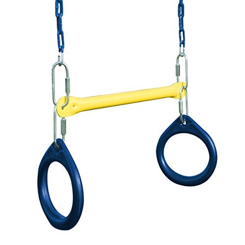 Swing-N-Slide SwingNSlide Ring and Trapeze Combo swing Black - Image 1
