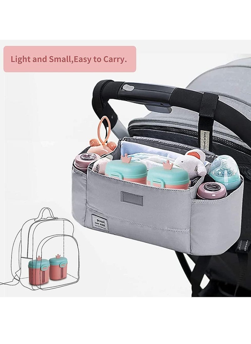 Baby Formula Dispenser Portable Milk Powder Container Travel Candy Fruit Snack Storage with Scoop