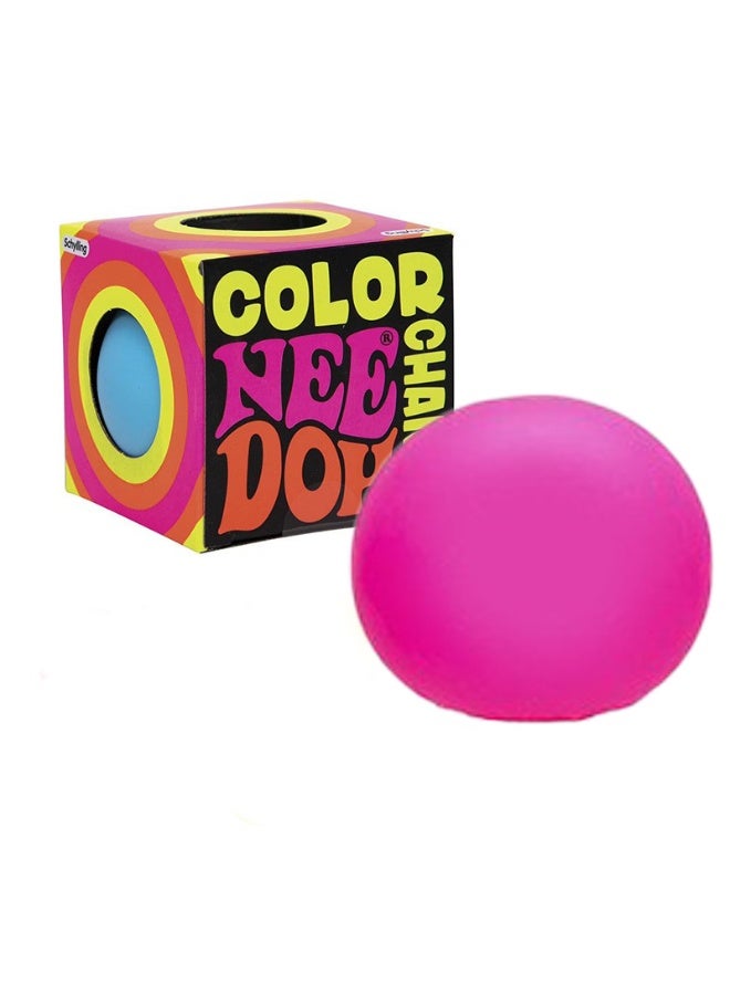 Needoh The Squeezable Ball provides a quiet and gentle sensory experience for children and adults, effectively relieving anxiety, stress, and irritability. It's an ideal stress-relief toy for the office, classroom, or home. - Image 1