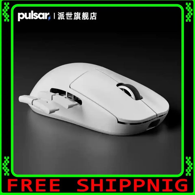 بولسار ماوس Pulsar X2A V3 Wireless Gaming Mouse, PAW3950 XS-1 Sensor, 32-Bit ARM Processor, 3 Mode 8K, 2.4G Bluetooth, for PC - Image 2