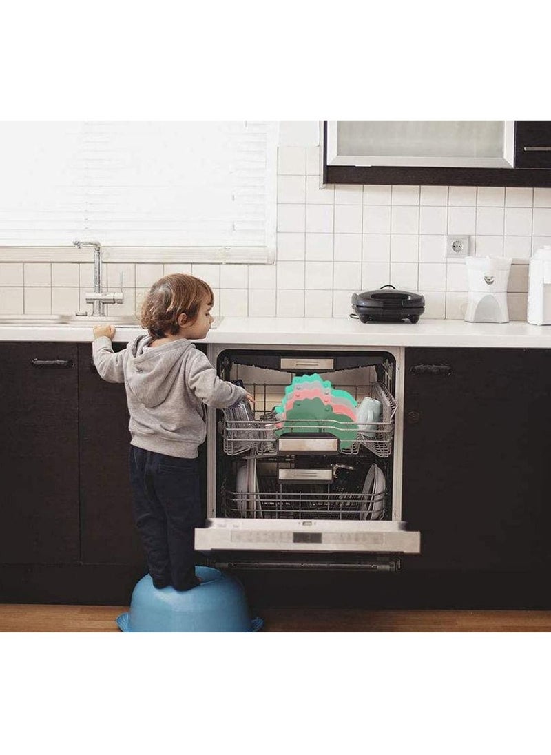 Y&D - Baby Plate Silicone Suction Toddler Plates, Divided Dishes for Kids, Self Feeding, BPA Free, Microwave Dishwasher Safe Plates with Cups Fits Most Highchair Trays - Image 1