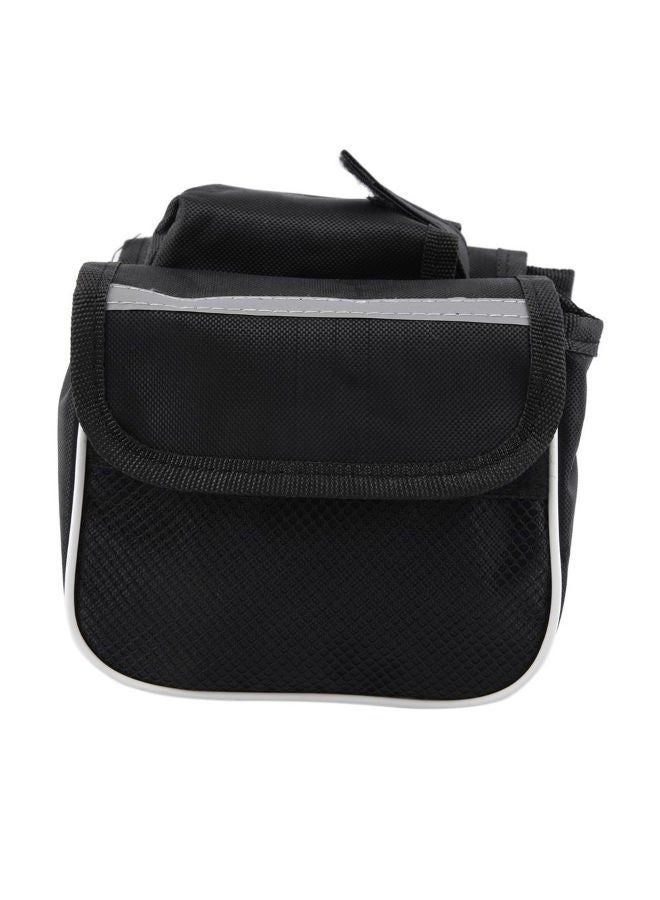 NIBEMINENT Bicycle Frame Pannier Saddle 15 x 12 5centimeter  - Image 3