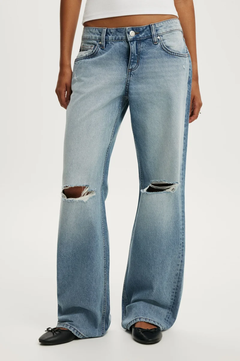 Cotton On  Low Rise Straight Jean for Women | Best Price UAE