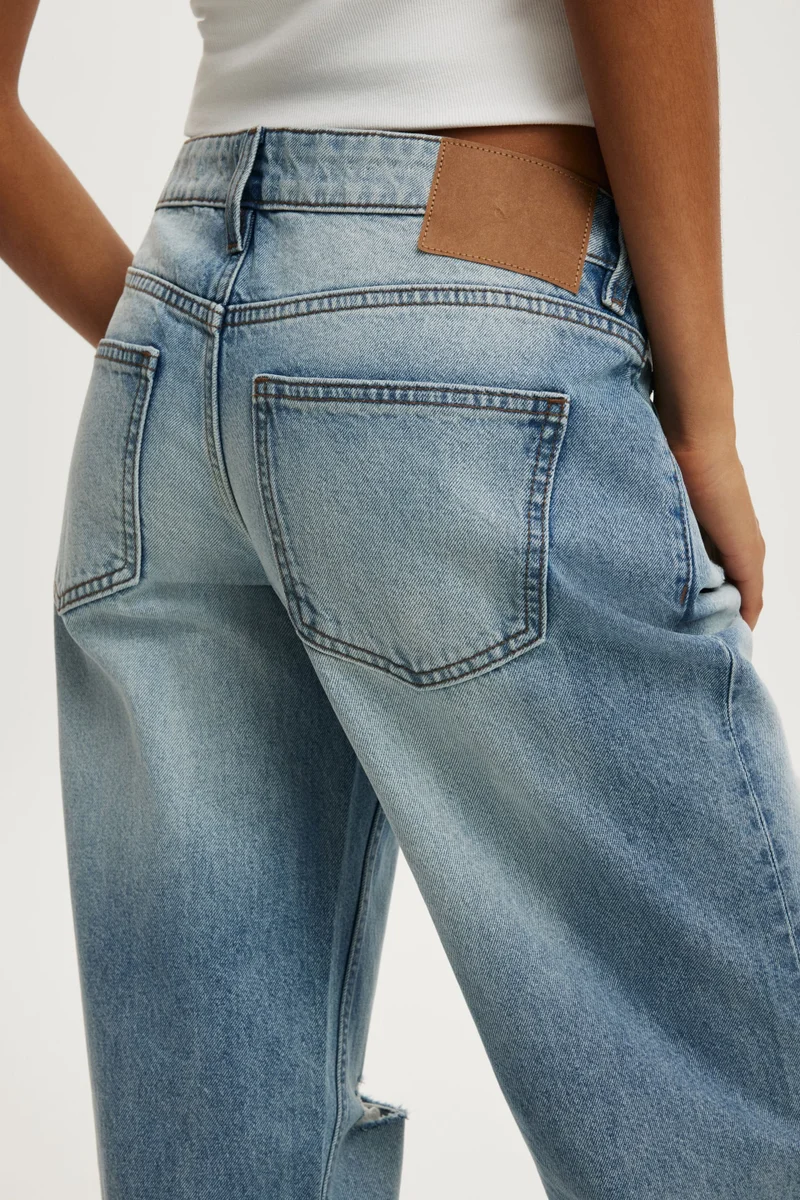 Cotton On  Low Rise Straight Jean for Women | Best Price UAE