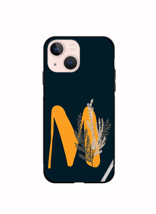 VR CREATIVE Protective Case Cover For Apple iPhone 14 Plus Alphabet M(113) Design Multicolour - Image 1