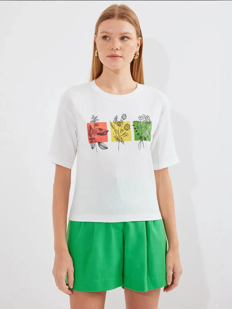 BIG DART BDART Printed Crew Neck T-Shirt