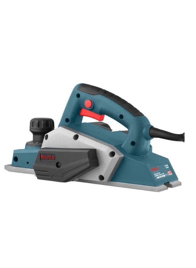 RONIX 710W Electric Planer 82mm Width 2mm Depth 16500 RPM, Precision Wood Planing for Hard/Soft Woods, Lock-On Button, German Engineered # Ronix 9211 - Image 2
