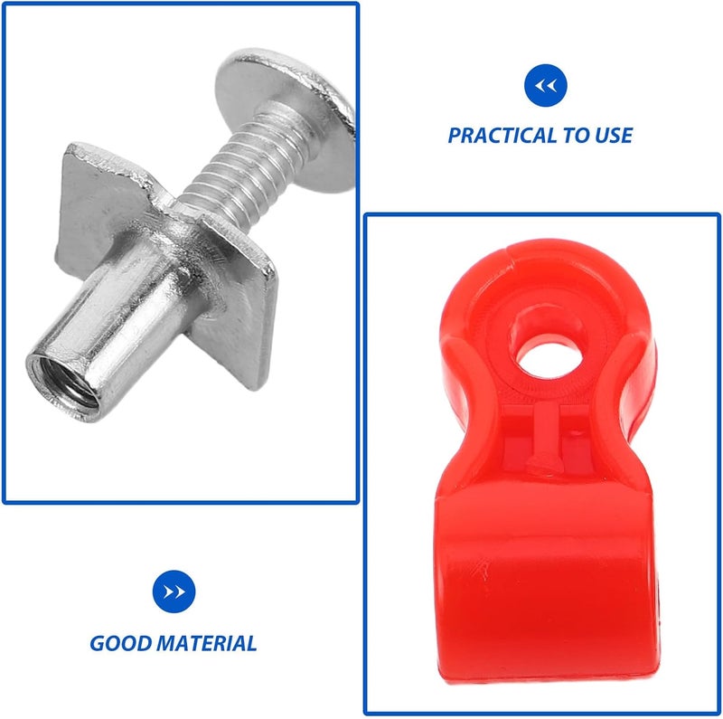 YARNOW 1 Set Helmet Repair Kit - Shield Parts Replacement Screws - for Football Baseball Ice Hockey and Softball Helmets - Compact Design for Emergency Repairs - Image 3