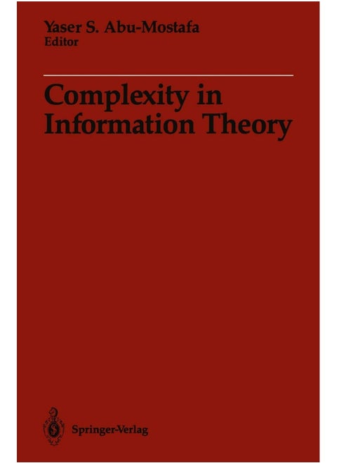 Complexity in Information Theory