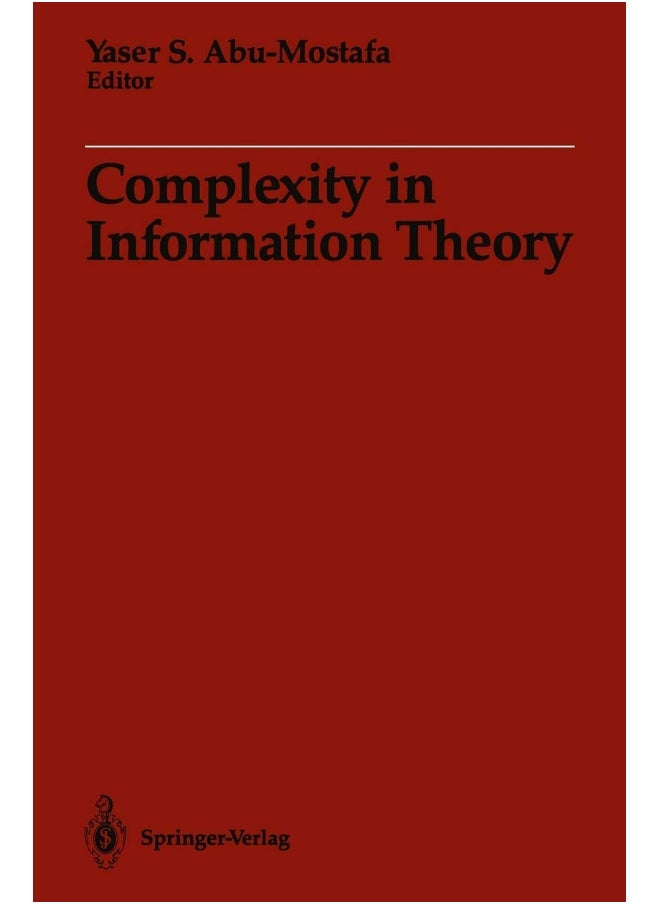 Complexity in Information Theory 
