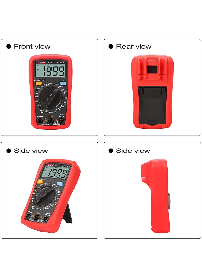 UniT - UNIT UT33D Digital Palm Multimeter with NCV 2m Drop Tested - Image 1