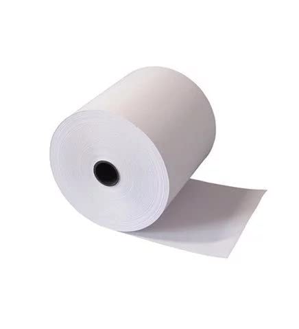 Alexvyan Thermal Paper roll (Non Sticky) 102MM x 150 mtr (4 Inch) deal for Billing, invoice Pick Task POS Machine (Pack of 1 Rolls) - Image 1