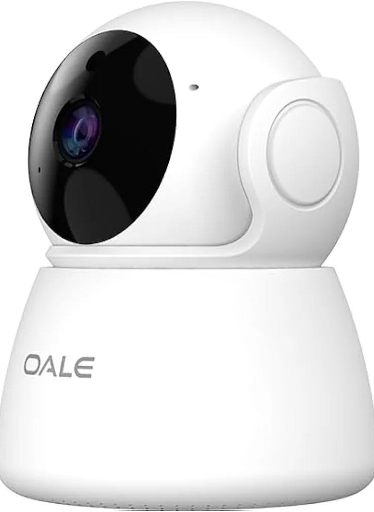 Generic Home Security Camera with Night Vision, 960P HD, for home or outdoor, dual-track audio, SD card storage, motion detection, 360° full-view, white  - Image 5