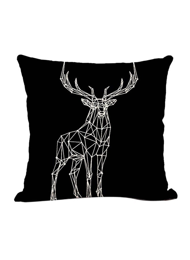 NIBEMINENT Decorative Cushion Cover Black 45x45cm