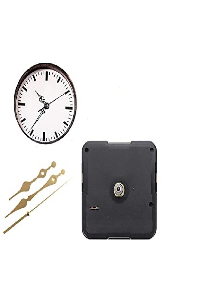 Wall clock machine with hand set