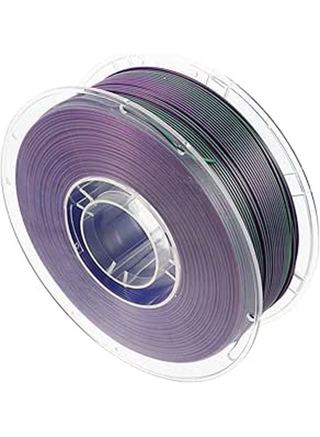 3D Printer Filament 1 75mm 1kg Flexible High Precision Printing Material Satin Blue Green Purple - Image 1