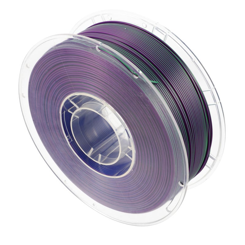 3D Printer Filament 1 75mm 1kg Flexible High Precision Printing Material Satin Blue Green Purple - Image 2