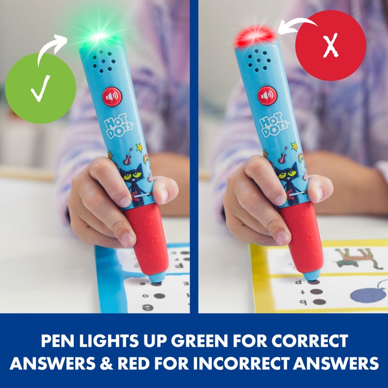 Educational Insights Hot Dots Pete The Cat Preschool Reading  Math  Preschool Learning Activities for Kids Ages 4 - Image 3