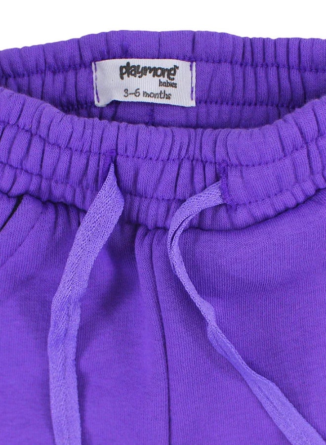 بلاي مور بنطال سويتبانت للبنات – بنفسجي - Image 3