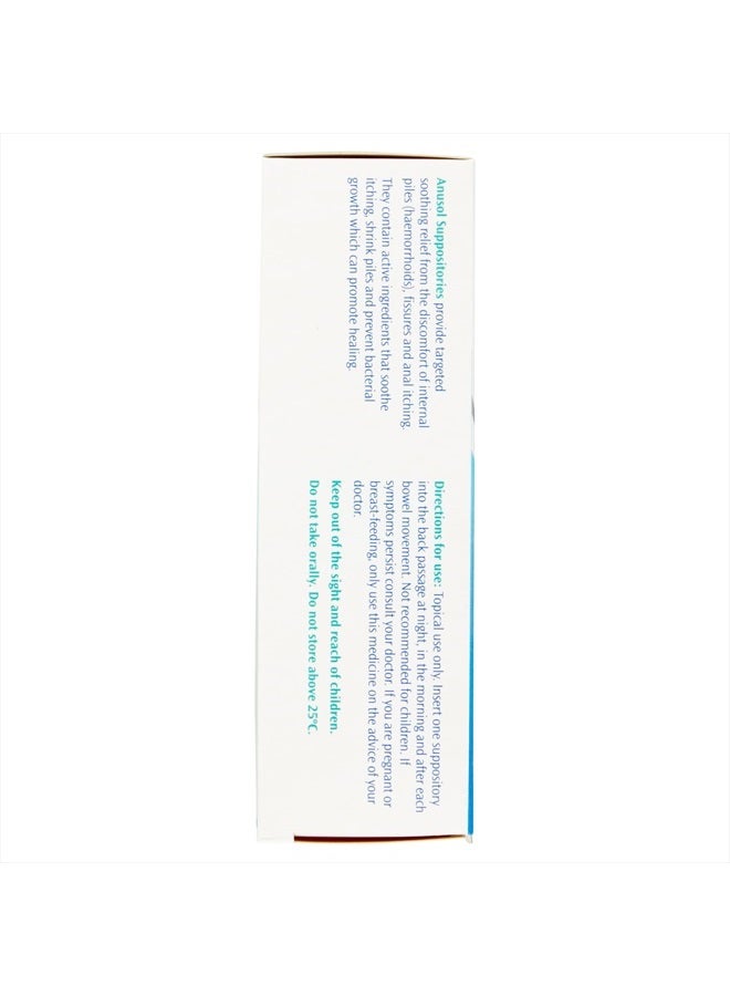Anusol Haemorrhoids Piles Treatment - 24 Suppositories [Health and Beauty] - Image 3