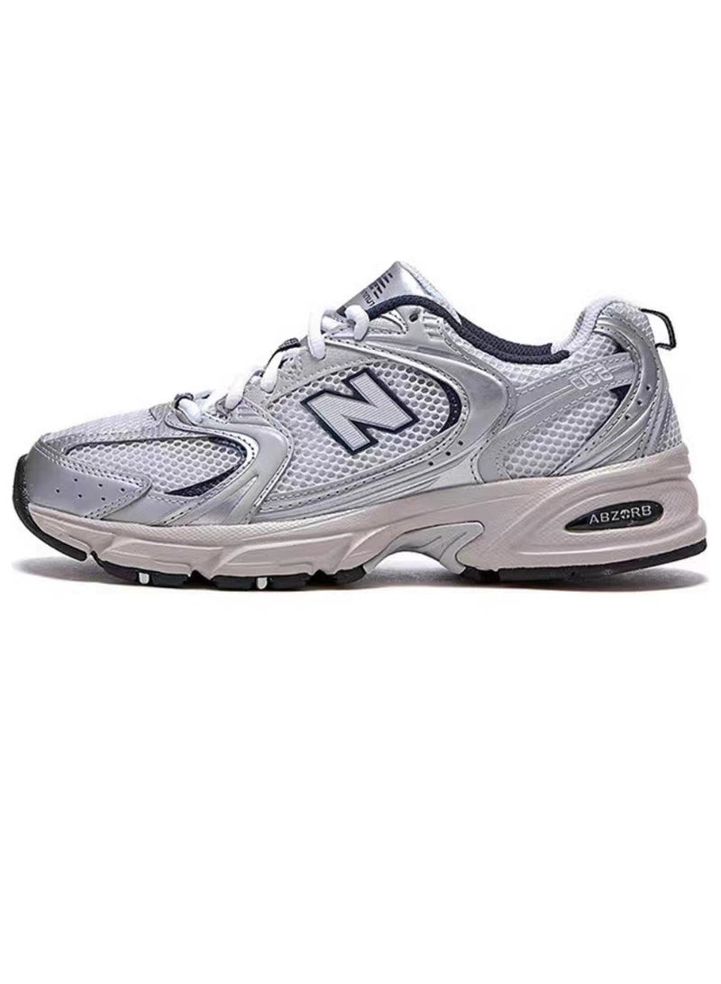 New Balance 530 Casual Athlesiure/Colorblock Sneakers Silver/Gray - Image 1