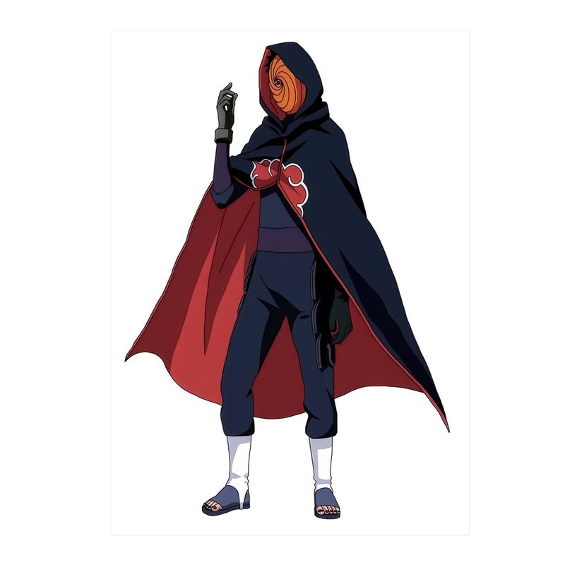 Obito Wall Sticker - Naruto and Obito Uchiha Wall Stickers 