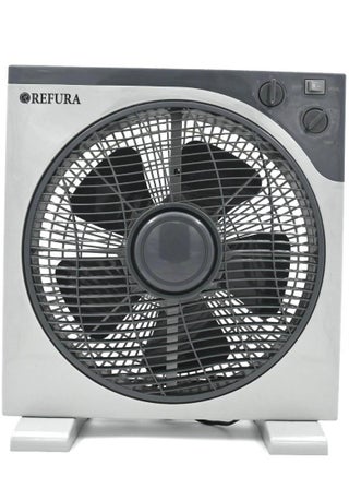 12 inch Box Fan With 3 Speed | 360 Degree Air Circulation | 60 Min Timer 70W RE-707 - pzsku/Z65A11C598AAC2D07A65EZ/45/_/1714328048/859f514f-e7cb-4d14-9e90-aa6108c2c0cc