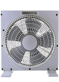 REFURA 12 inch Box Fan With 3 Speed | 360 Degree Air Circulation | 60 Min Timer 70W RE-707  - Image 2