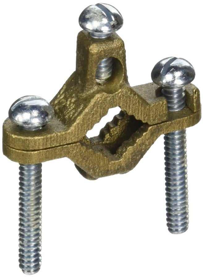 Morris 90627 Ground Pipe Clamp, Copper, 1/2-Inch-1-Inch - Image 1