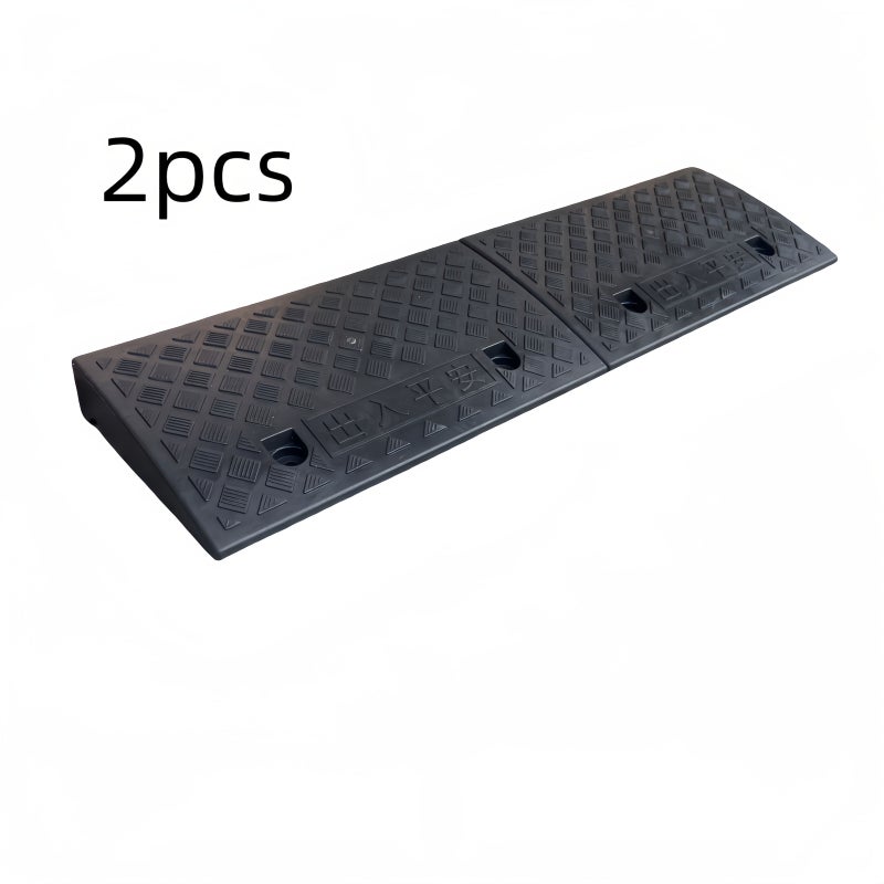 2 Pcs Portable Car Step Ramps 19.68 X 10.62 X 2.75 Inches Multi Functional Threshold Ramps Suitable for Home Thresholds Curb Edges Outdoor Sidewalk Steps Uneven Surfaces Hospitals and Communities - Image 3