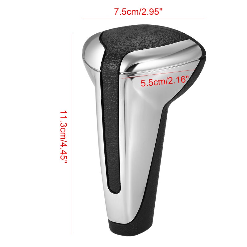 Shift Knob: Premium PVC+PU Material, Waterproof Durable, High Temperature Resistance - Odor-Free Safe, Luxury Stylish Design for Peugeot 307 Citroen Triumph Car Interior Accessories - Image 3