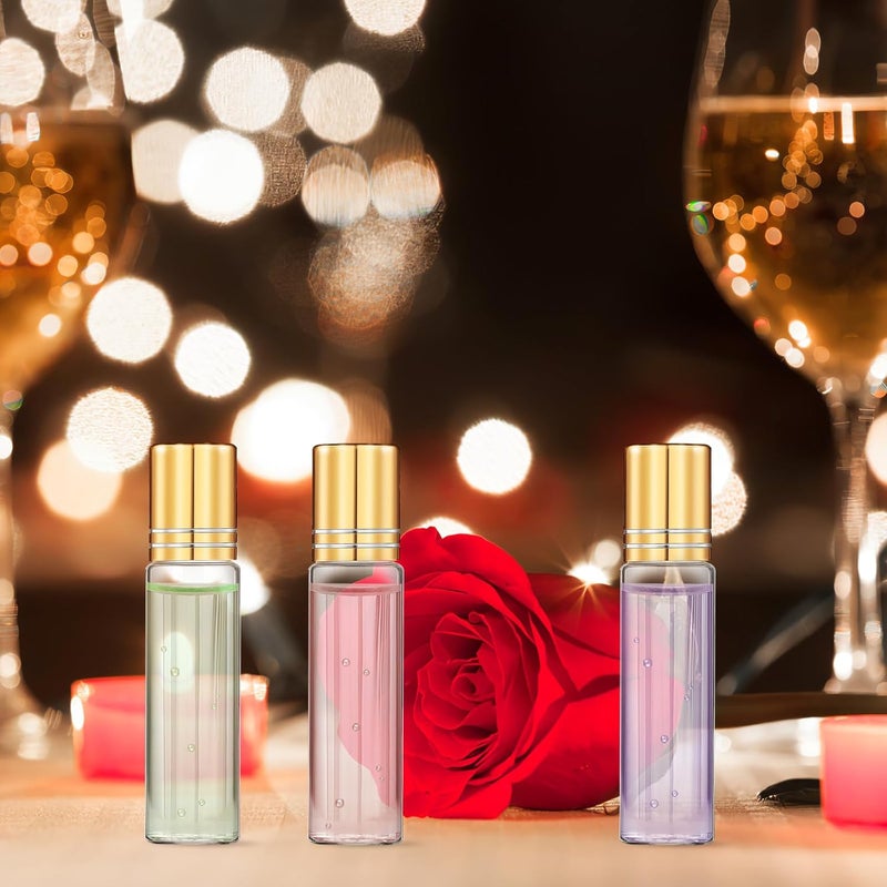 ABOOFAN 15 Pcs Refillable Essential Oil Roller Bottles 10ml Leakproof Small Empty Perfume Roll Ball Bottles for Travel with Funnel and Opener - Image 4