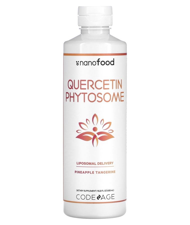 Codeage Quercetin Phytosome Pineapple Tangerine 15.22 fl oz (450 ml)