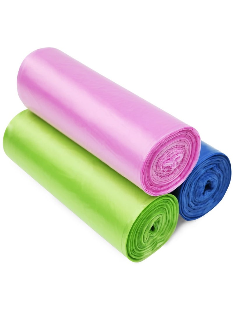 HOMMP Hommp 13 Gallon Kitchen Trash Bags 60 Counts 3 Rolls 