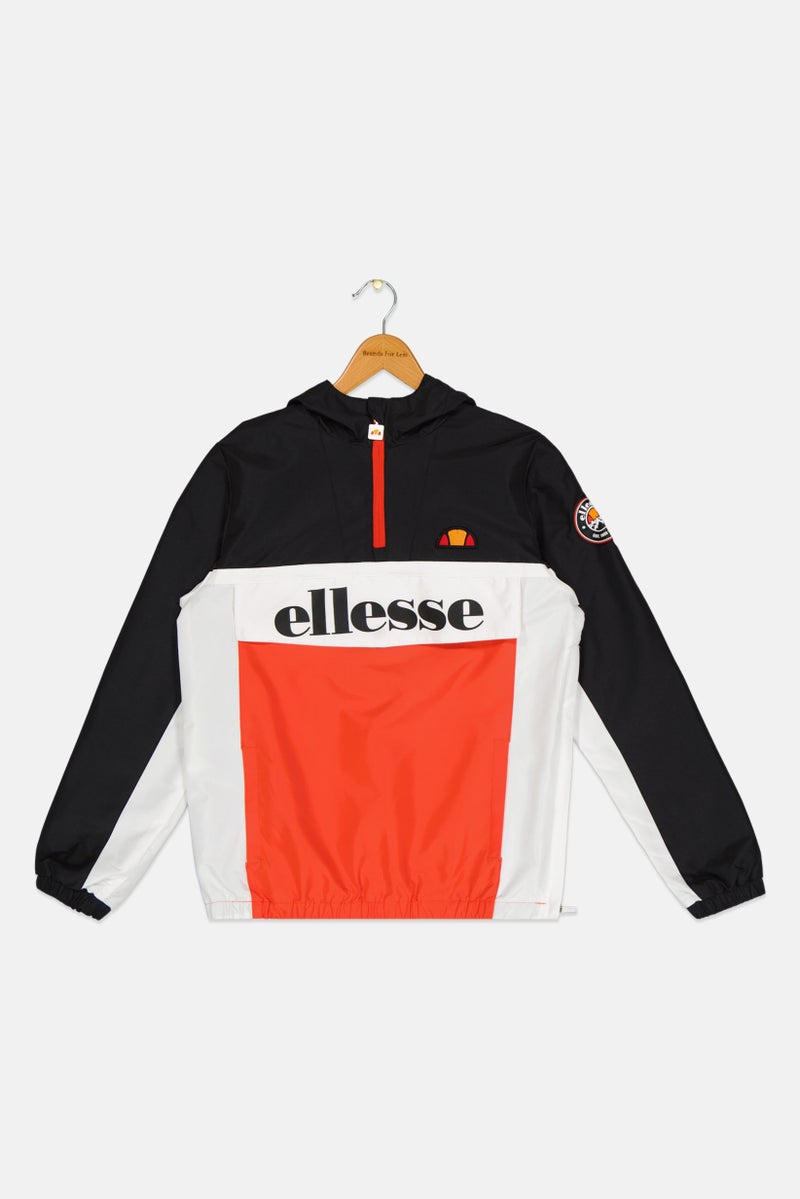 Ellesse Kids Boy Sportswear Fit Long Sleeve Outdoor Hooded Jacket, Multicolor - Image 2