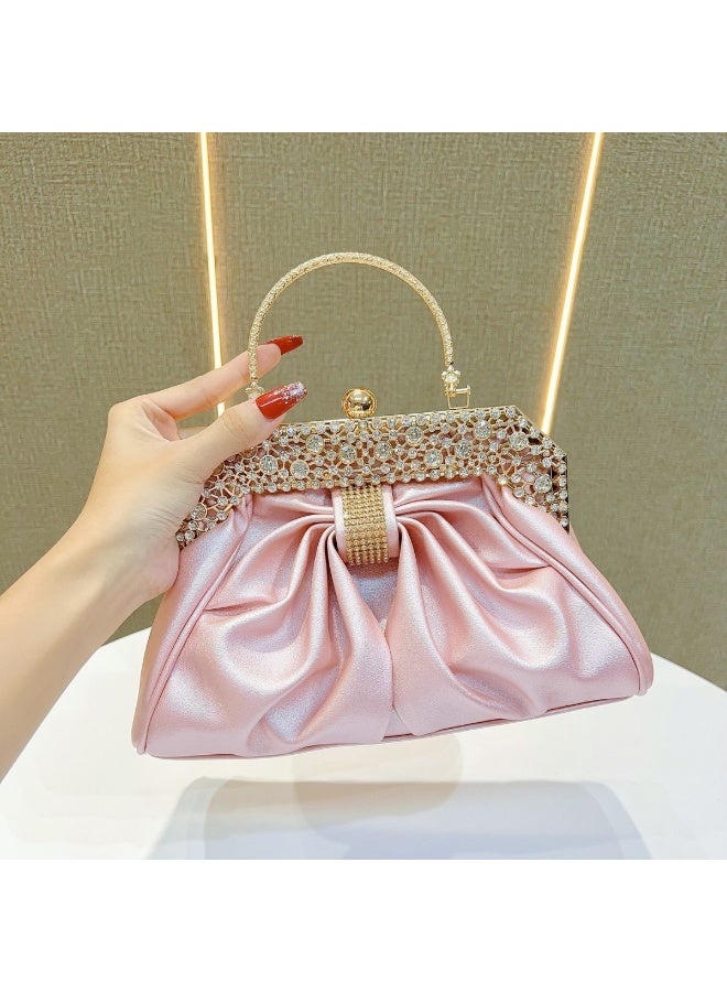 NeeMee Fashionable Rhinestone Clutch Bag for Evening Parties - Image 1