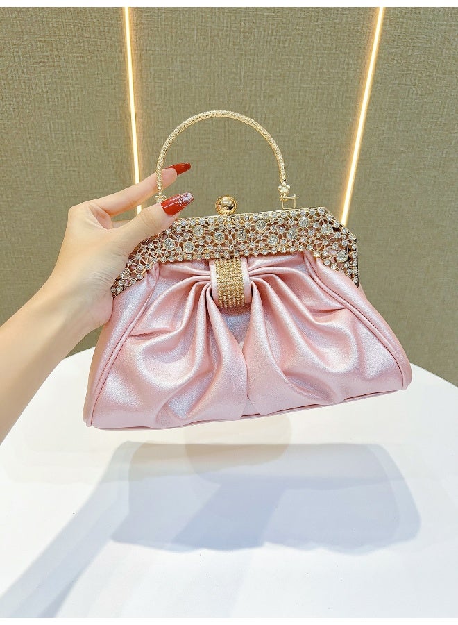 NeeMee Fashionable Rhinestone Clutch Bag for Evening Parties - Image 4