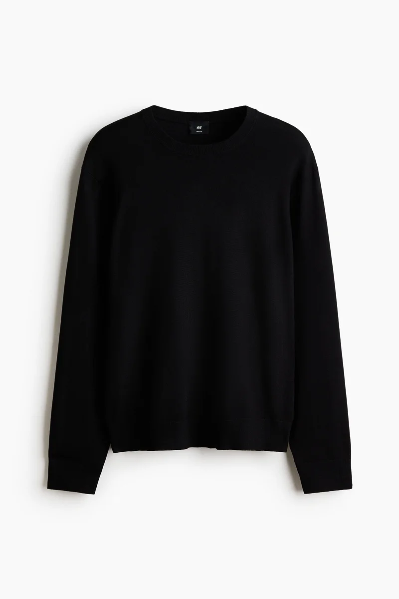 H&M Regular Fit Fine-knit jumper