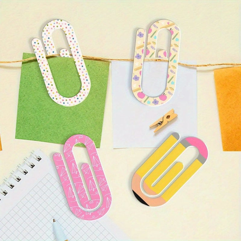 Classic Giant Paper Clips Bookmark Ideal Office School Gifts for Teachers - Image 4