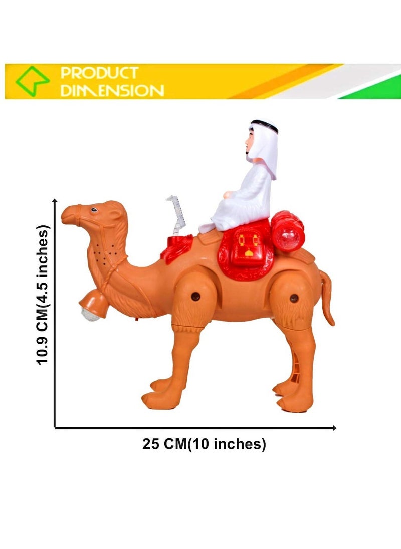 General Walking Camel with Figure Lights and Music Song Animal Toys for Kids  - Image 5