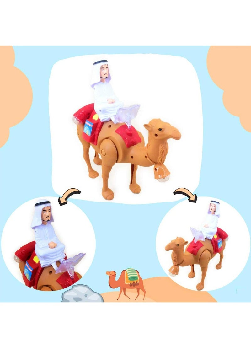 General Walking Camel with Figure Lights and Music Song Animal Toys for Kids  - Image 3