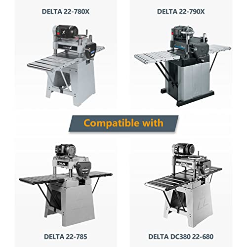 POWERTEC 15 Inch Planer Blades for Delta DC-380, 22-677, 22-680, 22-780X, 22-785X, 22-790X, JET JWP-15CS, JWP-15HO Planer, Replacement for Delta 22-677, JET 708529G Planer Knives, Set of 3 (128051) - Image 4
