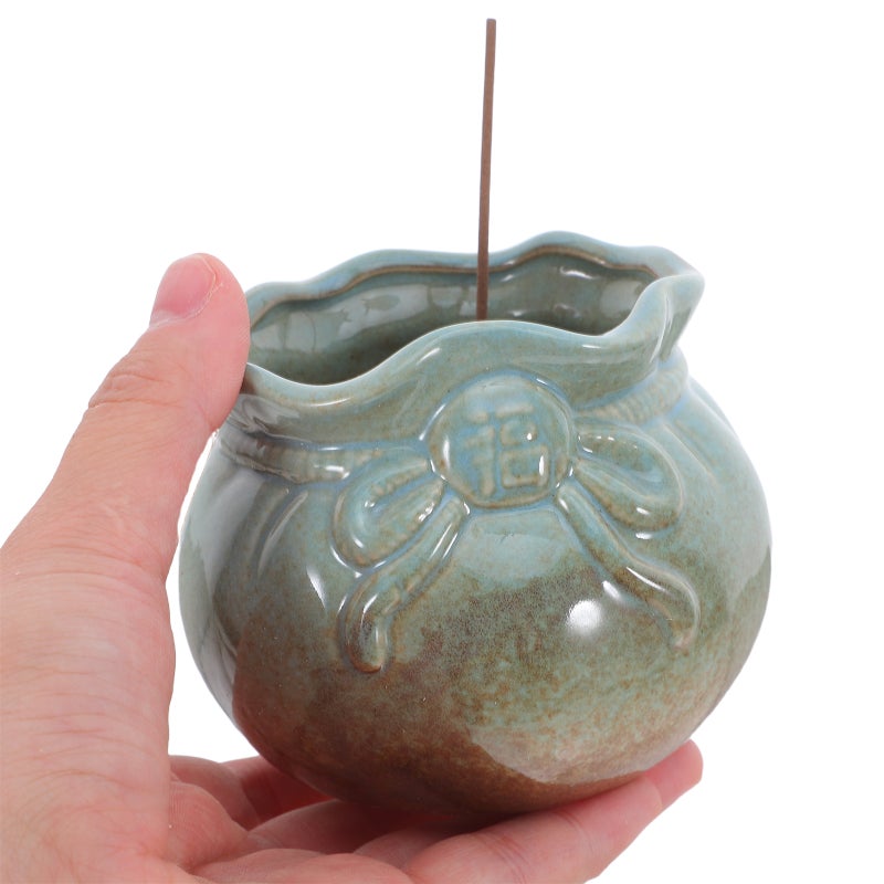 Household Incense Burner Holder: Multifunctional Elegant Indoor Ornament for Relaxation Air Freshening for Home Offices and Yoga - Image 3